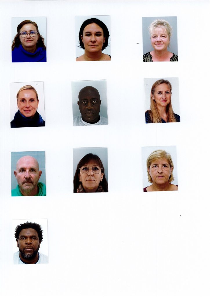Photos d'identité des agents recenseurs  - Agrandir l'image, fenêtre modale